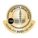 2023Medalha de Ouro Spirits Selection by Concours Mondial de Bruxelas capital da Bélgica.