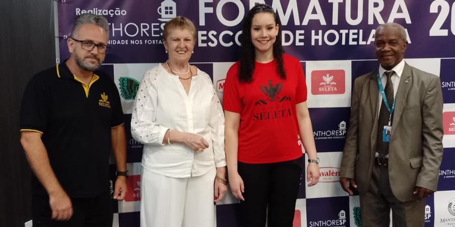 Leia mais sobre o artigo Seleta brinda o futuro da gastronomia na Formatura 2025 da Escola de Hotelaria de São Paulo