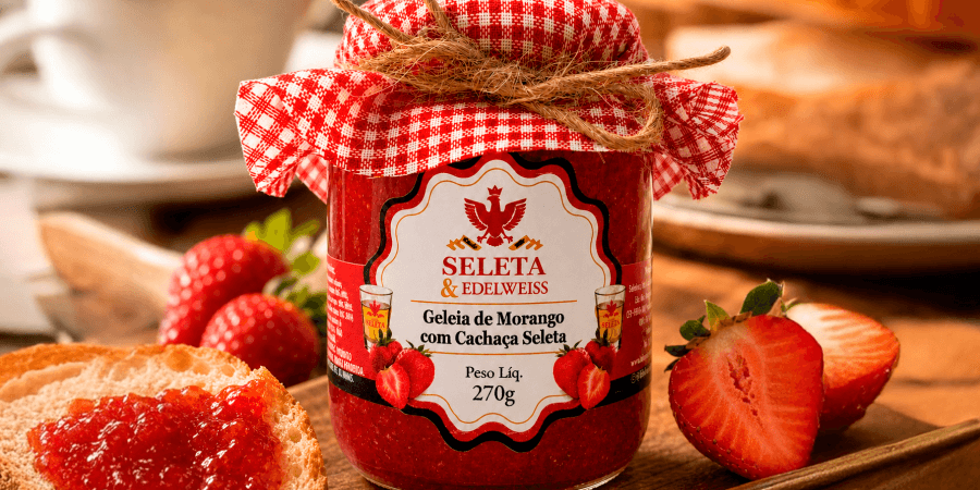 Você está visualizando atualmente Cachaça Seleta e Edelweiss lançam Geleia de Morango com Cachaça Seleta