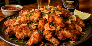 Leia mais sobre o artigo Frango a passarinho com alho frito: receita crocante para acompanhar a Cachaça Seleta