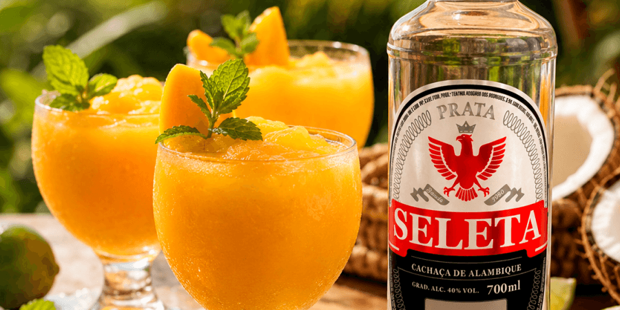 Leia mais sobre o artigo Aprenda a fazer Frozen Tropical de Manga com Cachaça Seleta Prata