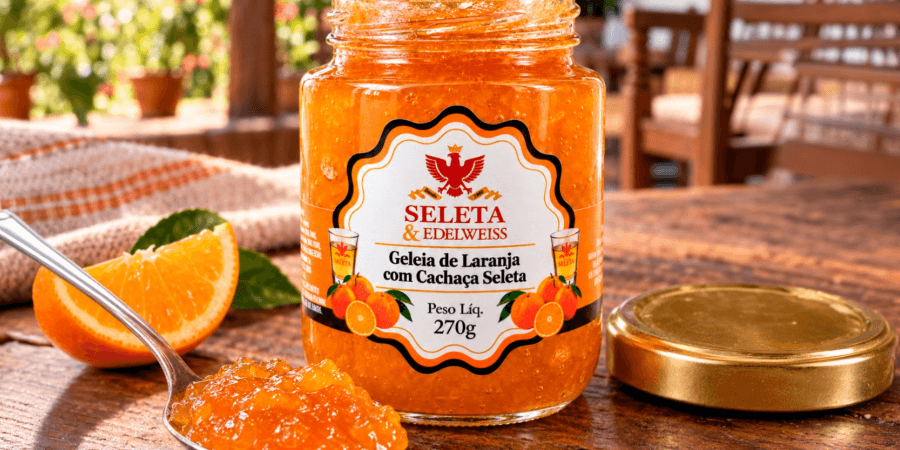 Você está visualizando atualmente Geleia de Laranja com Cachaça Seleta: conheça a novidade!